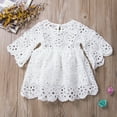 thumbnail image 6 of Douhoow Family Matching Dress Women Daughter Dress White Lace Floral Dress, 6 of 8