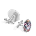 thumbnail image 3 of Unicorn Elegant Stainless Steel Cufflinks Set for Men, for Dress Shirts, Ideal for Formal Occasions, 3 of 6