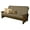 Linen Stone, variant on Bowery Hill Queen-size Wood Futon-Marmont Mocha Brown Mattress
