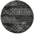 thumbnail image 2 of SAFAVIEH Adirondack Montague Geometric Area Rug, Black/Silver, 4' x 4' Round, 2 of 7