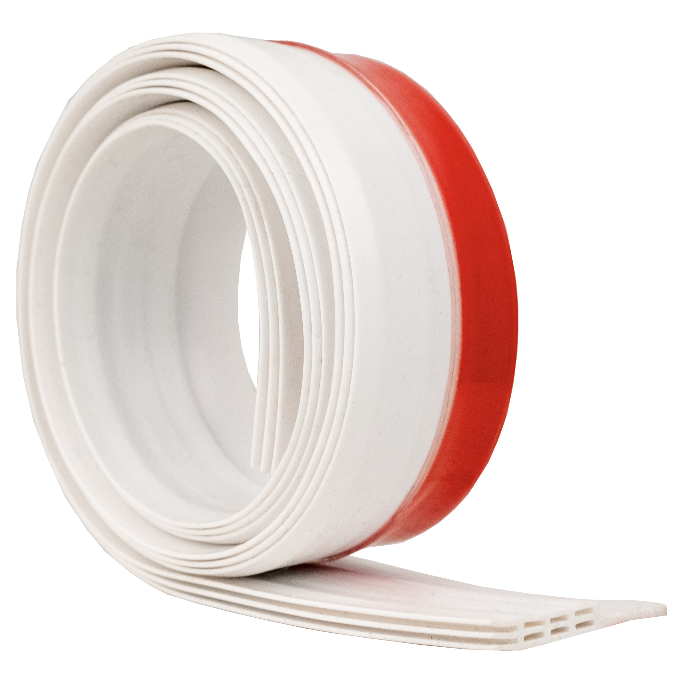 Uxcell Self-Adhesive Door Bottom Sweep White Plastic W 2-inch