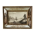 thumbnail image 1 of Marco de fotos ornamentado de resina, arte rústico para pared, colgante de pared, regalos decorativos, exhibición de escritorio, estilo retro antiguo 6 pulgadas, 1 of 8
