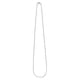thumbnail image 2 of Colgante de Collar de Cadena de Eslabones de acero inoxidable Plateado Para Hombres 60cm, 2 of 5