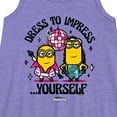 thumbnail image 2 of Despicable Me Minions - Dress To Impress Yourself - Toddler & Youth Girls A-line Dress, 2 of 4