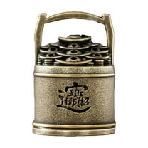 New Hollow Out Incense Burner Metal Classical Elegance Aromatherapy Stove Ancient Style Incense Holder Home Interior Decoration