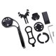 thumbnail image 1 of Extensor de soporte de montaje frontal para vástago de bicicleta para cámaras, cronómetros, negro kusrkot Soporte para computadora de bicicleta, 1 of 8