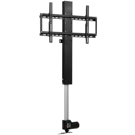 Motorized TV Lift for 60  TVs - 31 Stroke Remote Control 42-73 Height Adjustable 132 lbs Capacity – Wall Mount Bracket
