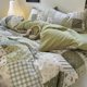 thumbnail image 2 of Funda nórdica, juego de 4 piezas Fresh Blue Floral Bedding Set, 2 of 7