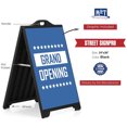 thumbnail image 3 of M&T Displays Double Sided Black Street SignPro Board-Grand Opening-24x36 Stickers-Sidewalk A-Frame Sign, 3 of 11