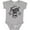 AC-Heather Grey, variant on Inktastic Cancer Awareness Faith Over Fear Boys or Girls Baby Bodysuit