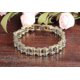 thumbnail image 3 of Pulsera de acero de titanio para hombre, cadena de motocicleta con personalidad rockera, plateada y negra, 3 of 4