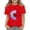 Red, variant on CPNG Girls Sunflower Shirts Cute Summer Crew Neck T-Shirt Floral Graphic Short Sleeve Tees Tops Casual Loose Tees(Wine,10-11 Years)