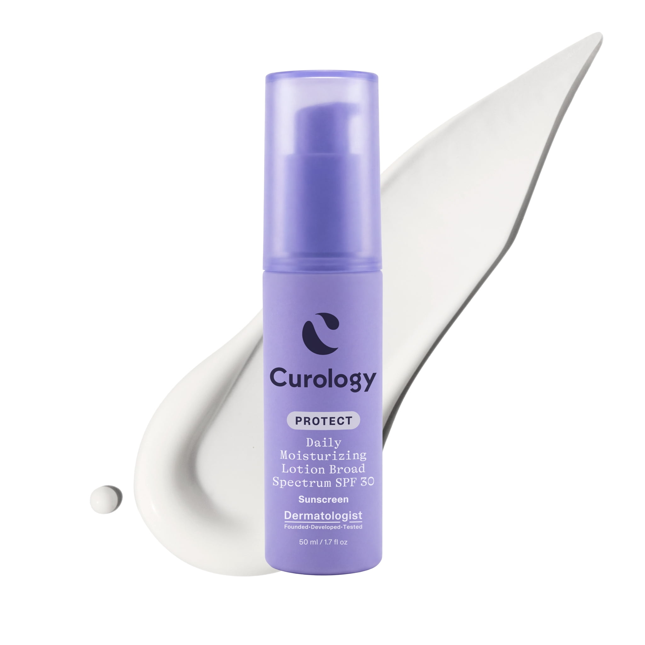 Curology Daily Moisturizing Lotion Broad Spectrum, SPF 30, 1.7 fl oz