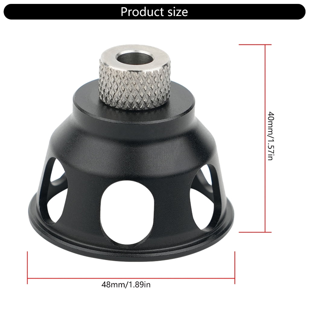 MOMOJIA Aluminum Alloy Doweling Jig Positioner Drill Guide Locator with Adjustable Multi Hole Settings for Precise Drilling