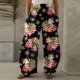 thumbnail image 2 of Pantalones de Salón de Navidad Para Mujer Pantalones Sueltos Vintage Estampados Pantalones de Pierna Ancha Odeerbi ODB197729, 2 of 5