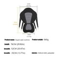 thumbnail image 4 of Seat Backrest Surfboard Transparent Boat Water Skis Rafting Seat Backrest Adjustable Inflatable ,Easy to Install, 4 of 5