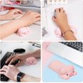 thumbnail image 6 of LQQBOX 1 Pcs Cute Wrist Rest Support for Mouse Computer Arm Rest for Desk Ergonomic Kawaii Office Supplies Slow Rising Mouse Pad (Pink Pig), 6 of 7