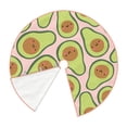 thumbnail image 3 of Kll Cute Avocado Christmas Tree Skirt ,Party Decorations Farmhouse For Christmas Decorations Holiday Party, 3 of 8