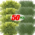 thumbnail image 2 of Guirnalda de ramas de pino artificiales verdes para árbol de Navidad, plantas falsas, decoración para el hogar, jardín, boda, accesorios, 2 of 5