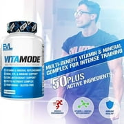Evlution Nutrition VitaMode High Performance Mens Multivitamin for Immune Defense, Energy & Brain Support 120ct Tablets