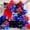 Black Red Blue, variant on Pink and Sage Green Balloons Arch Kit for Birthday Decorations | 140Pcs Pastel Sage Green Pink Sand White Balloon Garland Arch Kit for Wedding Bridal Shower Spring Party Decor