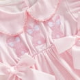 thumbnail image 6 of UACY Newborn Baby Boy Girl Easter Outfit Bunny Romper Cute Rabbit Overalls Jumpsuit for Spring Summer, 6 of 9