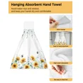 thumbnail image 4 of Accessories Kitchen Cloth Hanging Dishcloths Cloth Absorbent Supplies Bathroom Towel Hand Gift Snowman Truck Christmas, 4 of 7