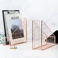 thumbnail image 3 of Electroplated Iron Desktop Shelf File Book Stand, 3 of 7