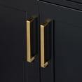 thumbnail image 4 of Ariel Hepburn 72 In. Double Sink Base Cabinet In Black, 4 of 9