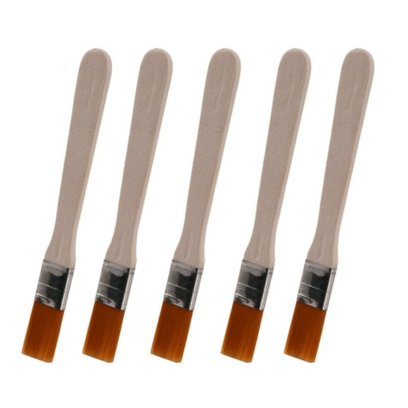 30-Piece Paint Brush Set with Wooden Handle, Brush for Cleaning and Dust Removal, Gloss Paint Brush, Oil Brush