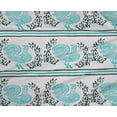 thumbnail image 4 of oneOone Polyester Lycra Fabric Stripe|Leaves & Hen Block Print Fabric By The Yard 56 Inch Wide, 4 of 4