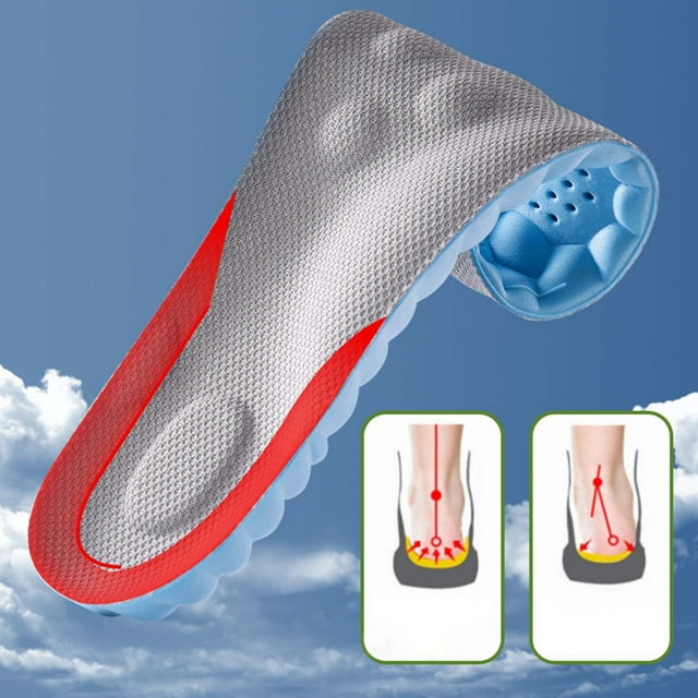 Accurate Revolutionary Orthopedic Cloud 4D Technology Insoles for Superior Foot Support and All-Day Comfort