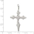 thumbnail image 4 of Sterling Silver Passion Cross Pendant Polished Open back Bold Refined Romantic Bring sparkle and sophistication to your day, 4 of 4