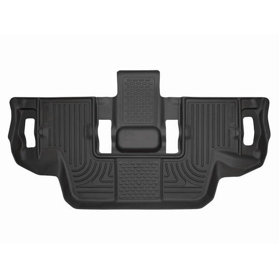 Husky Liners 19341 Weatherbeater Floor Mat Fits 2009-2019 Ford Flex/2010-2019 Lincoln MKT 3rd Row Liner 1pc Black
