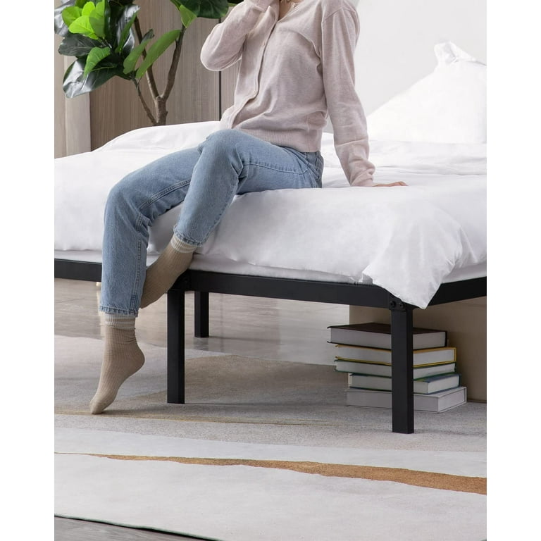 3000lbs max weight capacity tatago 16 inch tall heavy duty metal platform bed frame mattress foundation deals