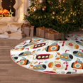 thumbnail image 5 of Bingfone Christmas Tree Skirt Mat Christmas Decoration Interior 36" -Submarines, 5 of 6