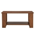 thumbnail image 5 of Modern Coffee Table With SolidLegs 2Rectangle Center Table For Living RoomFarmhouse Coffee Table, 5 of 8