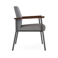 thumbnail image 2 of Mystic Reception Waiting Room Guest Chair / Charcoal Steel / Gray / Gray, 2 of 5