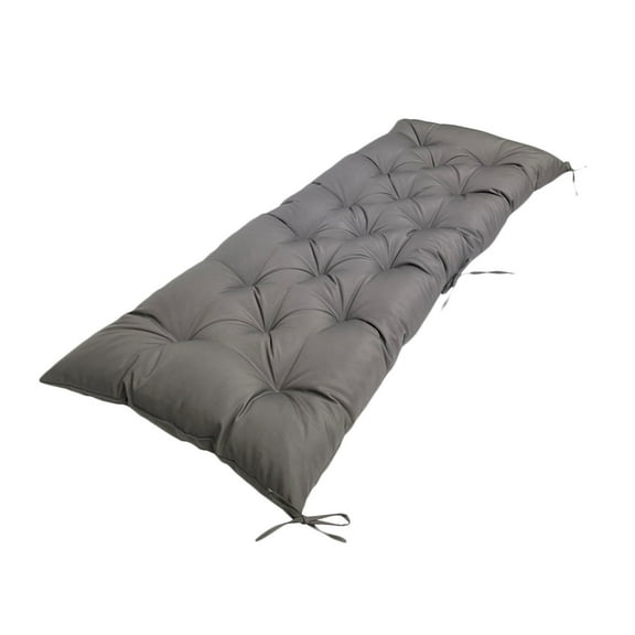 Waterproof Outdoor Bench Cushion with Non Backing Thick Patio Seat Pad for Garden Furniture Porch Swing Lounger Chair Wicker Loveseat Settee Indoor Outdoor Use Comfort (19.68*47.24*3.14)