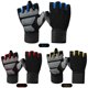 thumbnail image 2 of TFixol Guantes de dedo corto deportes al aire libre guantes de protección de muñeca completa media, 2 of 8