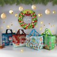 thumbnail image 4 of Bolsas de regalo de Navidad PARSUP, 16 unidades, no tejidas, 32 x 25 x 17 cm, 4 of 7