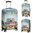 thumbnail image 2 of Happy Easter German Shorthaired Pointer American Flag Truck Bunny Ears Travel Luggage Cover GSP Lover Dog Gift Suitcase Dust Protective Decor - 03001, 2 of 5