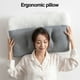 thumbnail image 4 of Almohada ergonómica de poliéster para reducir la presión, almohada para el cuello para hombres y mujeres, regalo (A), 4 of 7