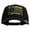 Black, variant on US Marines Retired Flag Design Embroidered 6 Panel Structured Cotton Twill Cap Made in USA - Red OSFM