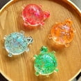 thumbnail image 2 of Glitter Sensory Squeeze Ball, Turtle Squishy Stress Relief Ball for Office Desk Study Break and Travel Relaxation, Portable Transparent Decompression Accessory, 2 of 2
