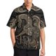thumbnail image 3 of Camisas con estampado digital de animales y caballos para hombre, camisas hawaianas holgadas informales de manga corta para playa, blusas de gran tamaño para hombre, 3 of 5