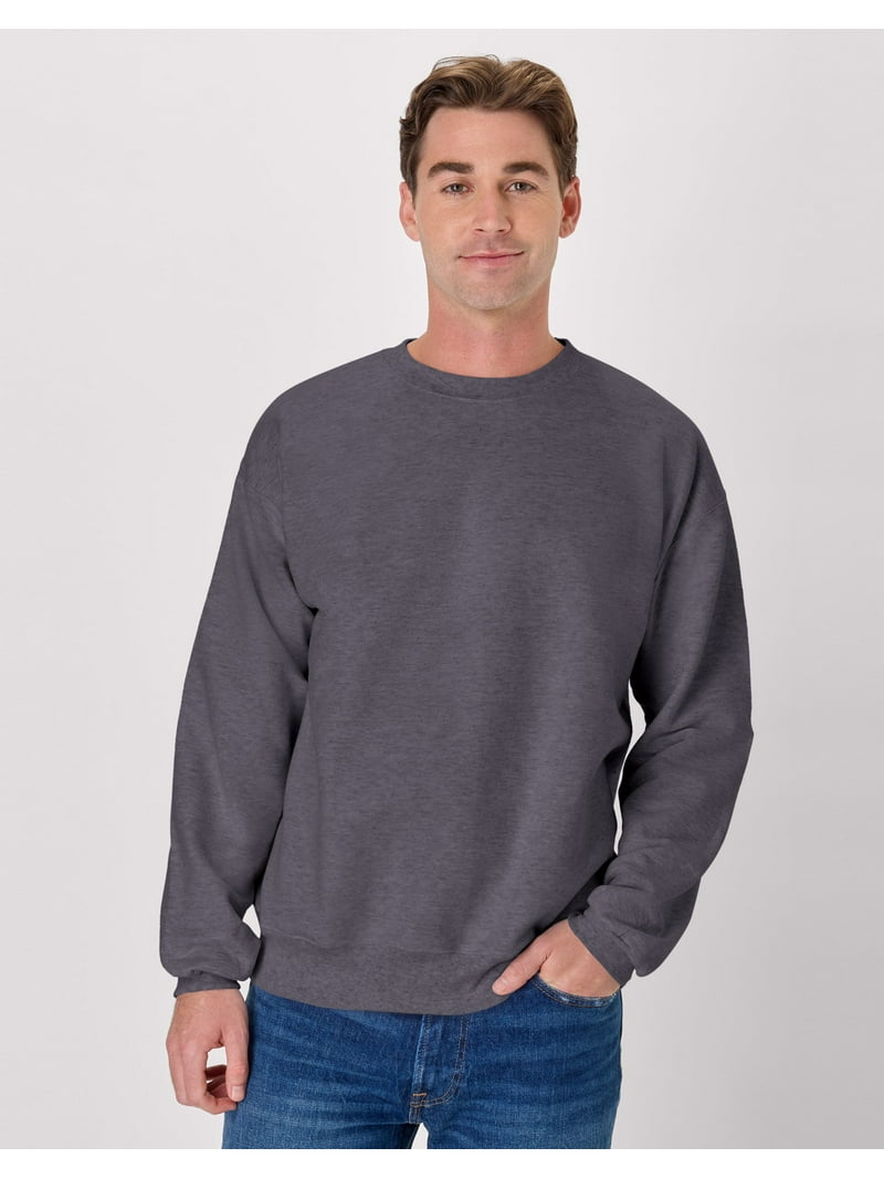 Hanes Men's Heavyweight Fleece Crewneck Sweatshirt 3XL - Walmart.com