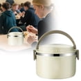 thumbnail image 1 of Stainless Steel Lunch Box Double Layer Insulation with Lid Multiple Layers Large Capacity Durable Portable for School Work Picnics Home Adults Children, 1 of 4