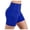 Blue, variant on Women's Workout Athletic High Waisted Butt Lifting Bandage Sports Gym Yoga Booty Shorts (Blue, M)
