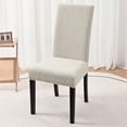 thumbnail image 4 of HongHeng Waterproof Dining Chair Covers, Chair Covers for Dining Room, Stretch Parsons Chair Slipcover, Removable, Washable for Dining Room Kitchen Chair Protector Cover, 4 of 6